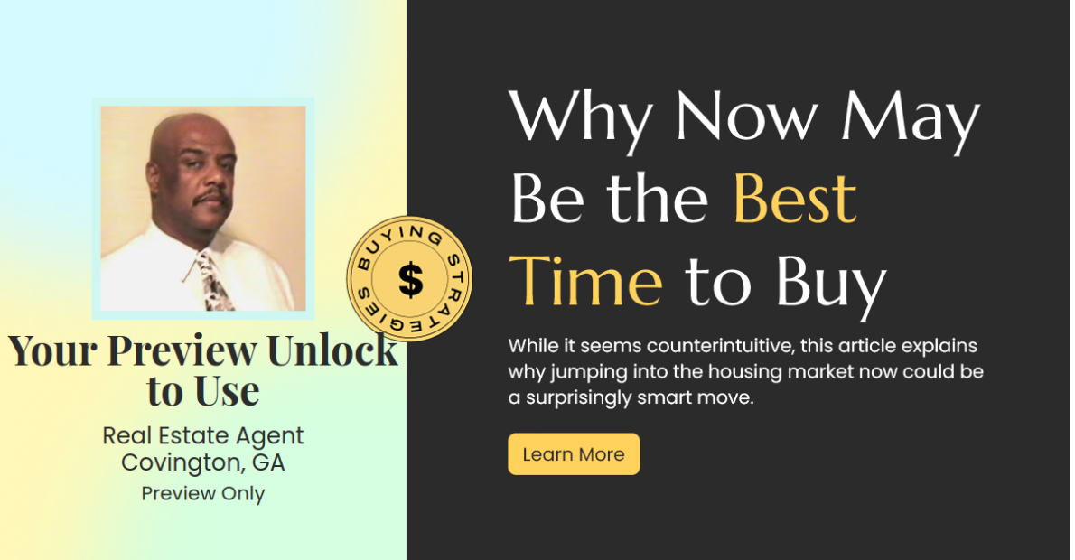 Why Now Could Be the Golden Opportunity to Buy Your Dream Home