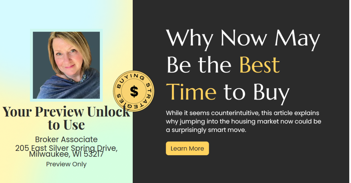 Why Now Could Be the Golden Opportunity to Buy Your Dream Home