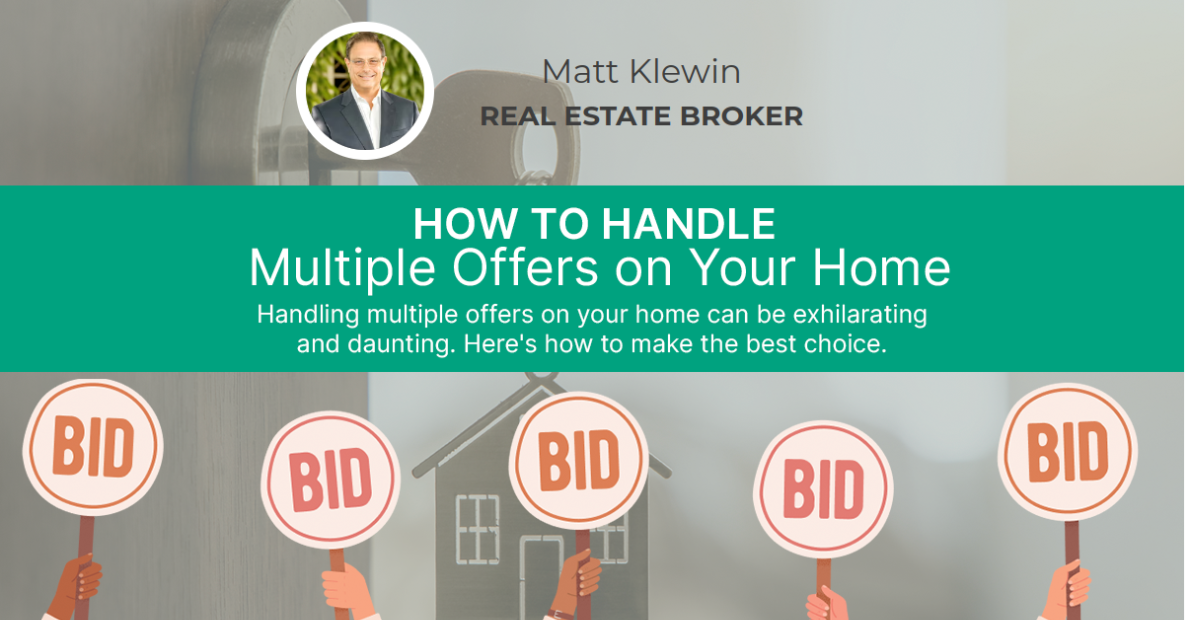 How To Handle Multiple Offers On Your Home